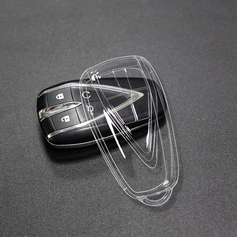Changan Schlüsseletui für CS75plus, Oshan X7, Eado, CS35plus - Blauwal Transparent