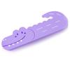 Silicone Pencil Case Cute Crocodile Zipper Penbag Portable Storage Pouch  Students