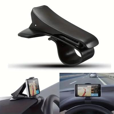 1 Pc Universal Auto Phone Holder 6.5inch Mobile Phone Car Dashboard Clip Mount Stand Bracket(Only Holder)
