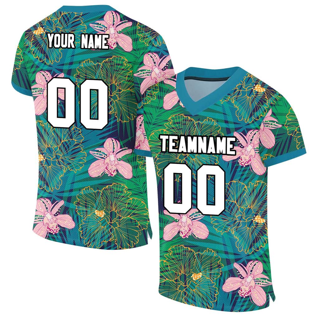 Custom Football Jerseys Personalized Printed Team Name & Number Sports Uniform For Men Women Youth