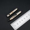 Yousheng Eternal Pen Mini Titanium Alloy Ballpoint Pen Replaceable EDC Refill Smooth Writing Comfortable Grip Mini Pen