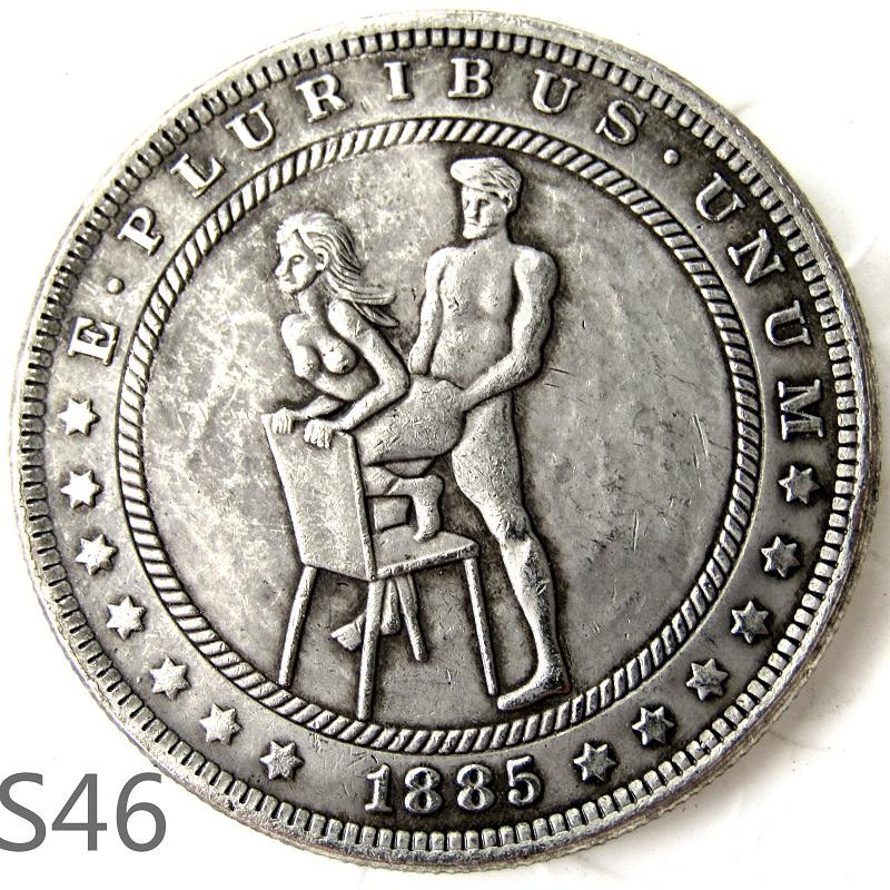 Funny Sexy Sex Make Love Lover Commemorative Coin Souvenir