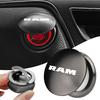 Car Engine Start Stop Button Cover Switch Ignition Ring Decor Car Sticker For Dodge RAM Durango 1500 Charger Caliber Demon Nitro