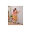 Leriya Fashion WOMEN PRINTED A-LINE CO-ORD KURTA SET FOR WOMEN (LF-W2093&TR1053-XL-MULTICOLOR)