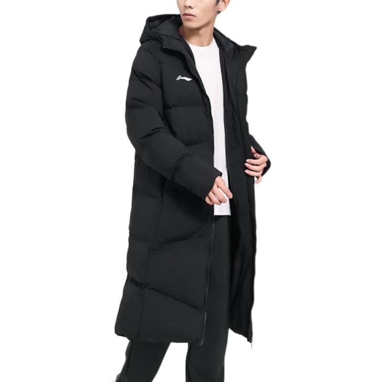 Li Ning Sports Life Collection Puffer Jacket Unisex Black AFMU037-1