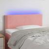VidaXL LED Headboard Bedroom Furniture Single Bed Accessory Headboard Bed Frame Interior Pink 3121519