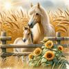 5D Diamond Painting Full of Diamonds, Animal DIY Round Diamond Square Diamond Hanging Diamond Sticker Living Room