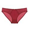 Women Sexy Plus Size Low Waist Hip Lifting Lace Embroidered Triangle Briefs
