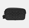 [Pre-Owned] Wyatt 20 Brand Logo Zipper Closure Coated Canvas Crossbody Bag Small - Excellent #1XH0MT6