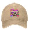Pedro Racoon Dance Casual Baseball Cap Spring Trucker Hat High Quality Outdoor Gym Snapback Cap Men Adult Vintage Baseball Caps