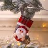 Socks Santa Sacks DIY Lovely Hanging Ornament Christmas Decorations Christmas Stocking Candy Bag
