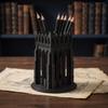 Delicate Gothic Church-Style Pen Holder Vintage Storage Display Shelf Dressing Tables