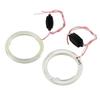 1pair Auto Halo Rings   COB Chips Headlight DRL LED For Motorcycle Car 60mm
