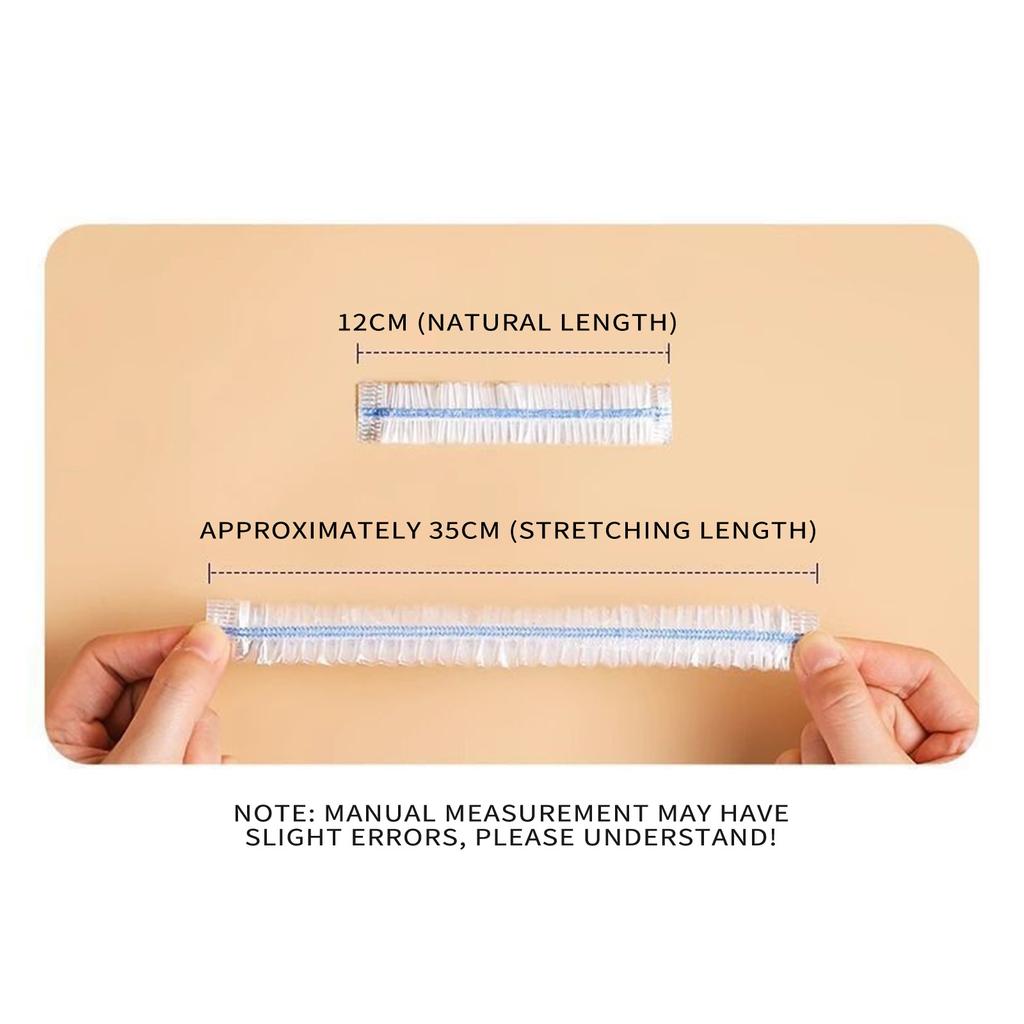100pcs Disposable Household Refrigerator Cover, Universal Fresh Keeping Film Fruit Fresh Keeping Bowl Cover Bowl Cover