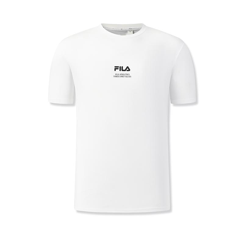 FILA Fitness T Shirt Men's Jade White A11M621110FWT