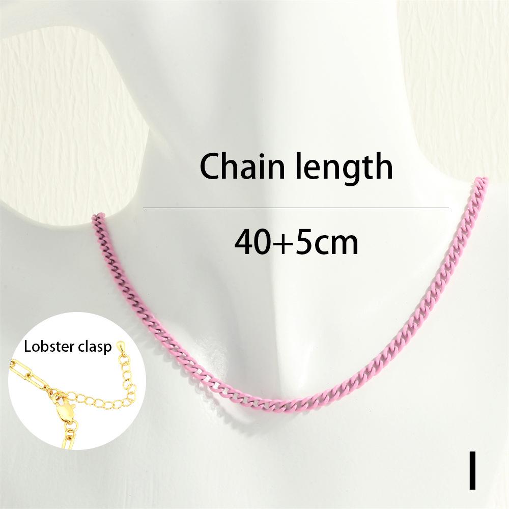 

Современный трендовый женский многослойный чокер из кубинской цепи