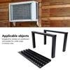 Split Air Conditioner Stand High Load Bearing Steel Ground Bracket for Ductless Air Conditioners Heat Pump System