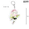 No Kimetsu Yaiba Tanjiro Nezuko Zenitsu Love Pillar Hashira Acrylic Keychain Anime Keychain Accessories For Kids Adults Children's Birthday Gift