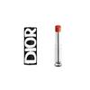 Dior Lipstick Two-piece Set: Avant-Garde Black Lipstick Shell + #740 Maple Leaf Dirty Orange Lipstick Refill 3.2g