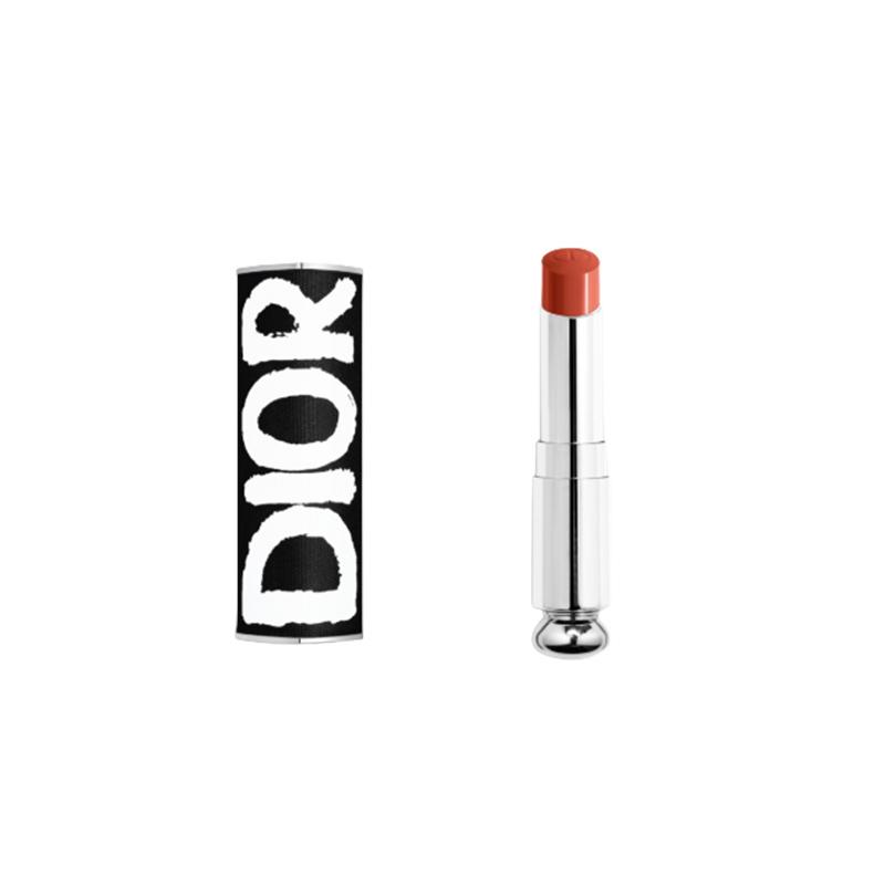 Dior Lipstick Two-piece Set: Avant-Garde Black Lipstick Shell + #740 Maple Leaf Dirty Orange Lipstick Refill 3.2g