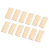 50 Pcs Wood Dowel 10x50mm Solid Beech Wood Tenon Insertion Block for Woodworking Furniture Splicing
