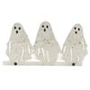 Portable Halloween Candle Holder Funny Halloween Ornament Party Decor Ghost Candle Stand  Garden