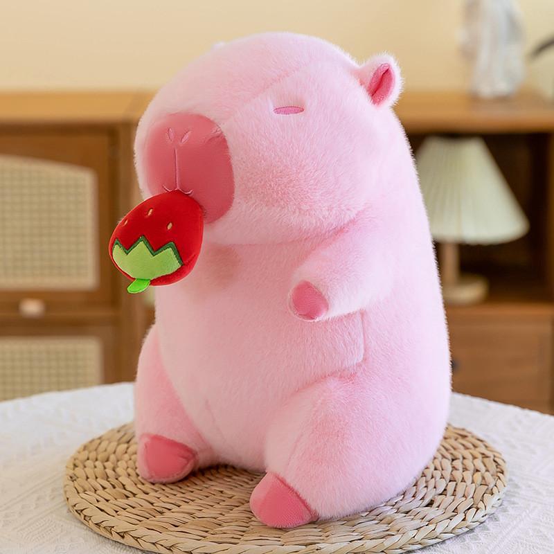 Adorable Capybara Plush Toy Cute Stuffed Animal For Girls Birthday Gift Soft Long Plush