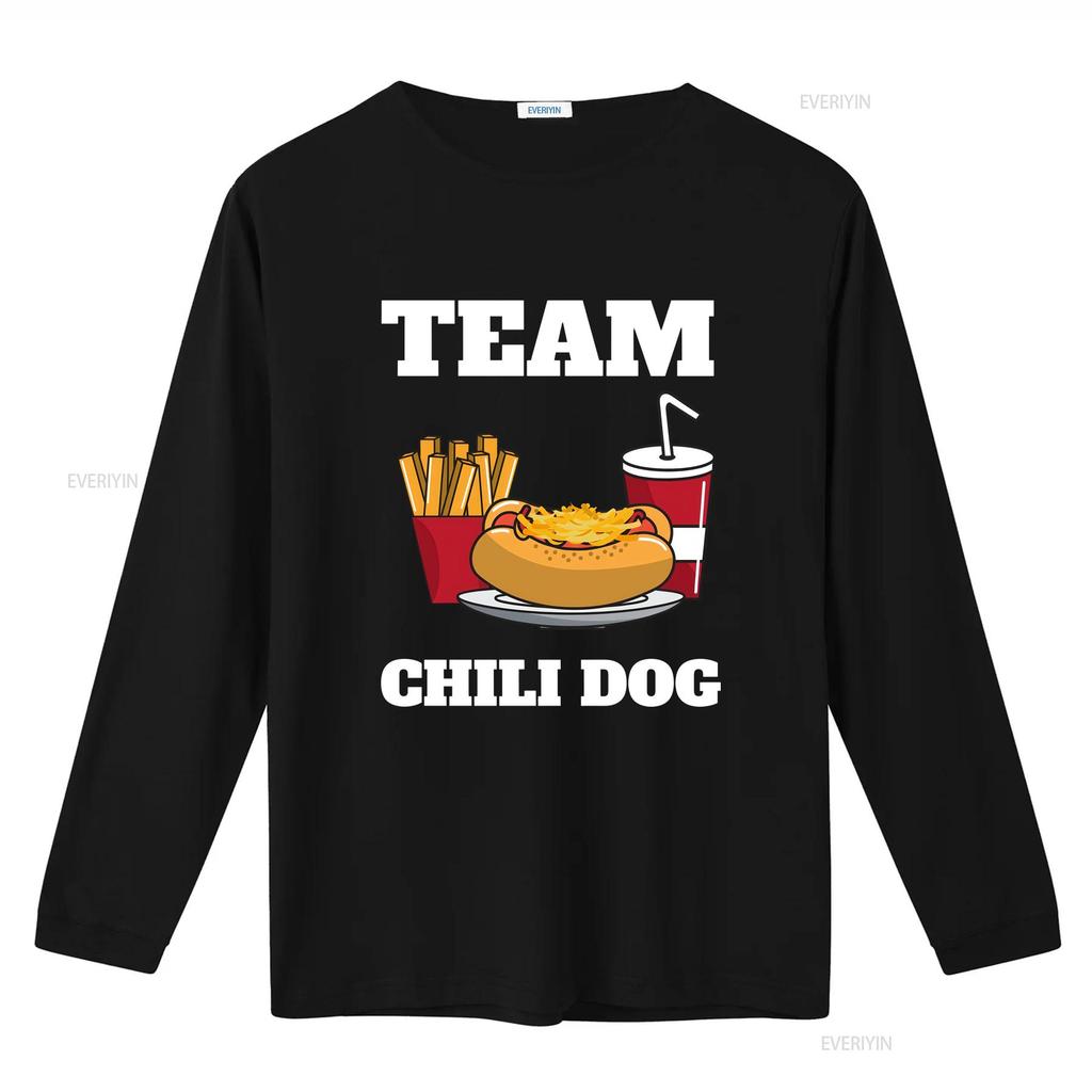 Chili Dog And Hot Unisex Con Carne Foodtruck T shirt vintage Washed Comfortable fashion homme Soft Stylish Slightly graphic Unisex