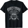 Guns N' Roses Offizielles Vintage Weißes Kreuz T-Shirt