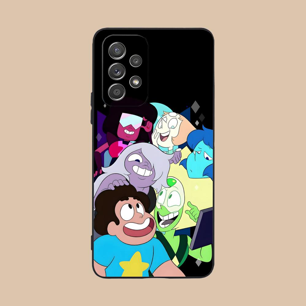 Steven Universe Mobile Phone Case for Samsung Galaxy M55 54 42 35 34 33 32 23 22 15 14 13 12 F55 5G Colour Protective Cellphones