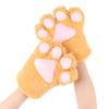Cute Bear Cat Paw Gloves Fluffy Plush Cartoon Animal Anime Lolita Cosplay Mitten