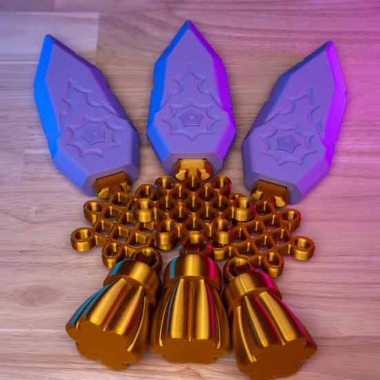 Anime Idol Cosplay Rekvizita Korea Pop Girl Kostým Doplněk 3D Tištěná Cosplay Zbraň pro Srazy Fanoušků Comic-Con Cosplay Párty