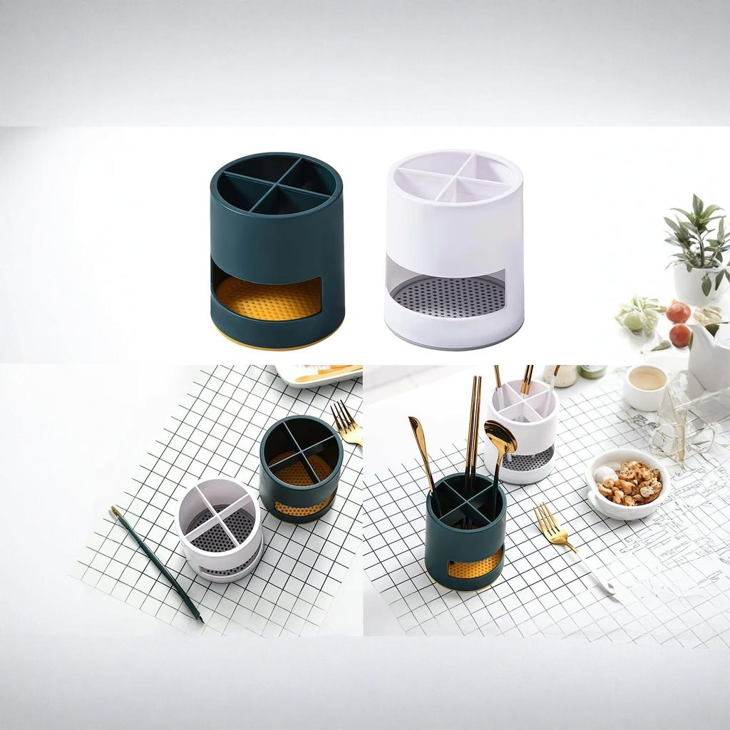 Multifunctional Storage Rack for Chopsticks Tableware Bathroom Organizer