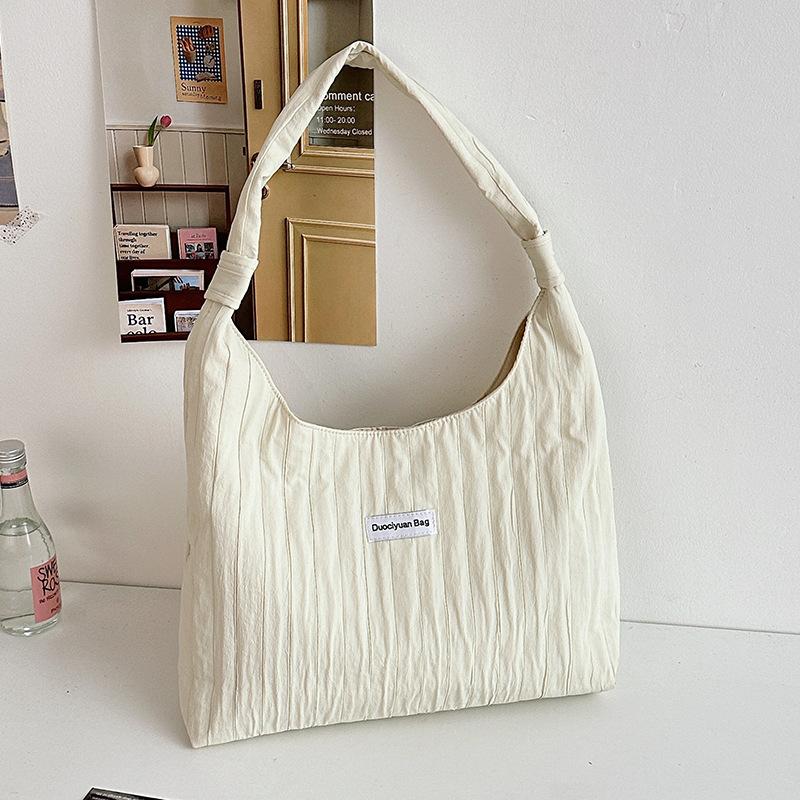 Stofftasche Damen neue Frühling und Sommer lässige Entspannung Freizeittasche große Kapazität Schulter Tragetasche