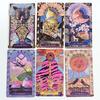 Pachetul de Tarot The Zerner-Farber cu Dublă Gravură, 78 de Cărți de Tarot cu Artă Colaj, Instrument Spiritual de Divinație în Cutie Rigidă 10.5*6cm
