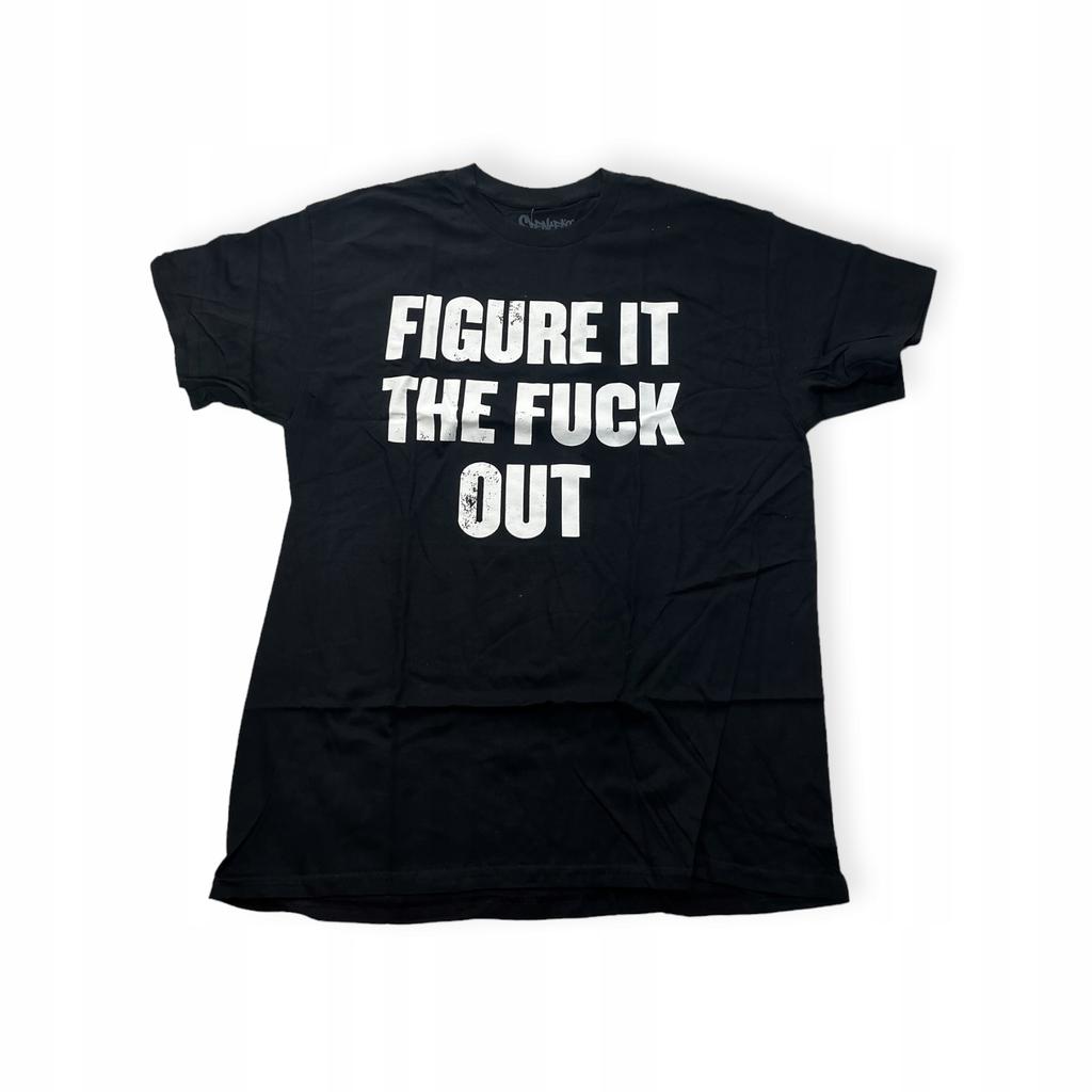 Koszulka T-shirt męski okrągły dekolt SPENCER'S nadruk XL