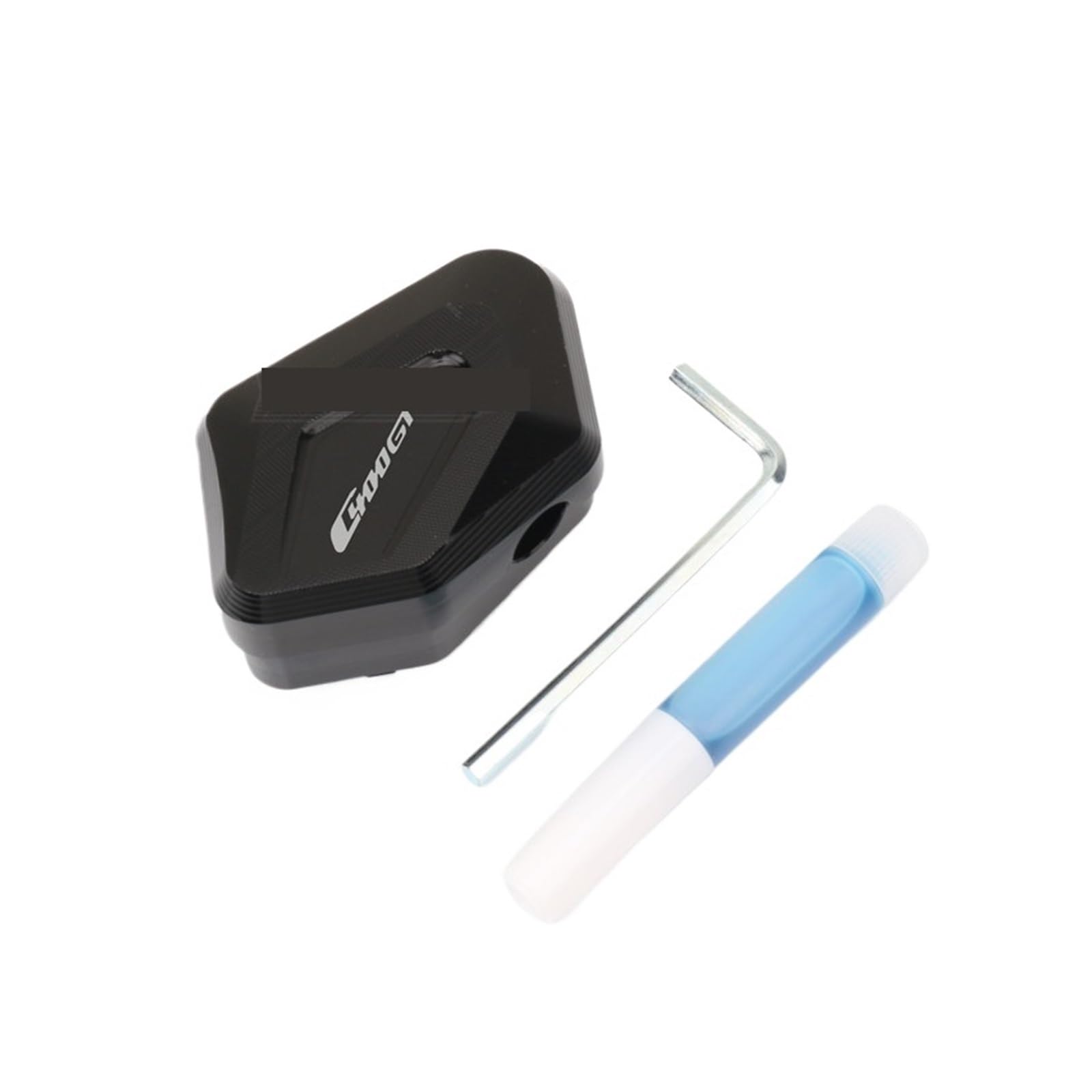 

Compatible with C400X C400GT C400 X GT 2019-2023 Motorcycle Support Kickstand Column Auxiliary Replacement Part Side Stand Base (Black,A)