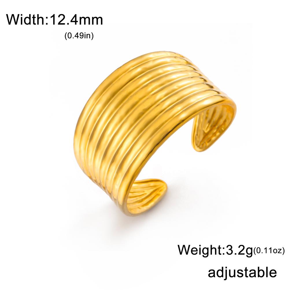 Fashion Stainless Steel Open Ring Dragonfly Irregular Geometric Finger Rings Women Jewelry Wedding Gift Wholesale