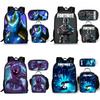 Batohový set Fortnite Fortress Night s velkou kapacitou Oxford látka 20-35l Prodyšný Vodotěsný Kreslený vzor Street Style