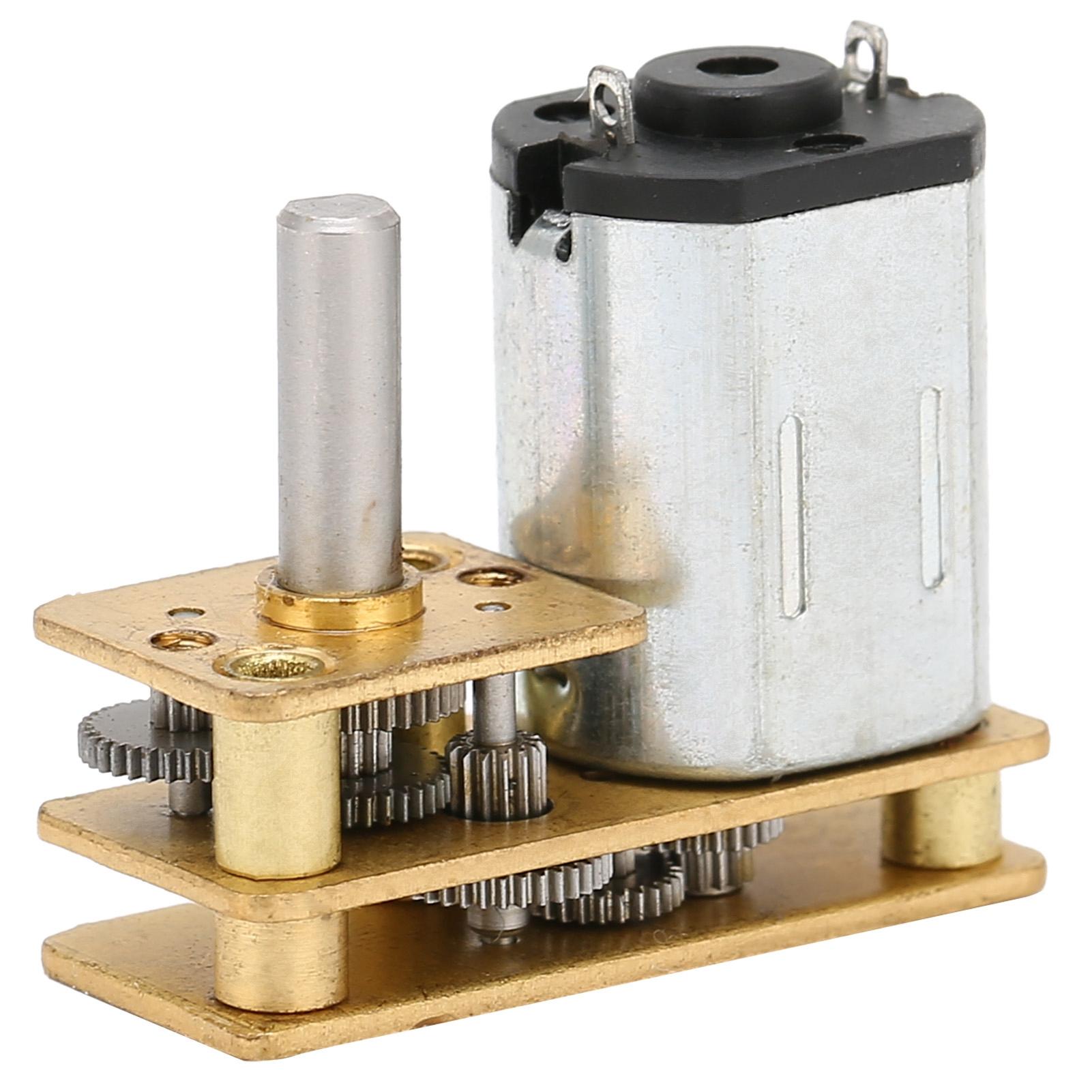 

ЄВ1024N20 Двигун постійного струму 6 В 300 об/хв з редуктором для моделі робота