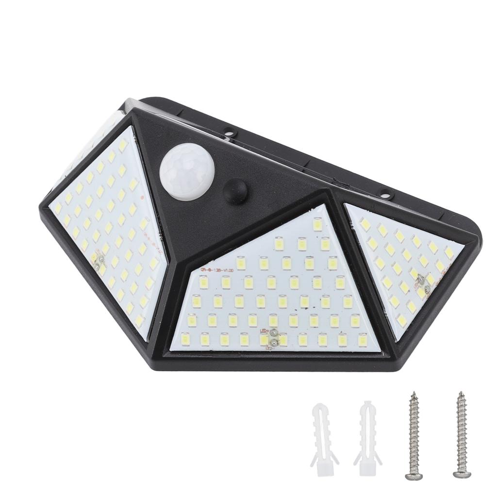 LED Solární Nástěnné Svítidlo Inteligentní Snímání Těla Vodotěsné Venkovní Zahradní Světlo pro Zahradu Dvůr Terasu