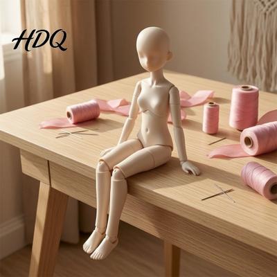 12-Zoll-Maßstab Puppenkörper 1/6 mit 3 Halsadaptern 9,8-Zoll Leere Actionfigur Miniatur Weiblich Flexible Gelenke Artikuliert für Custom-Modell