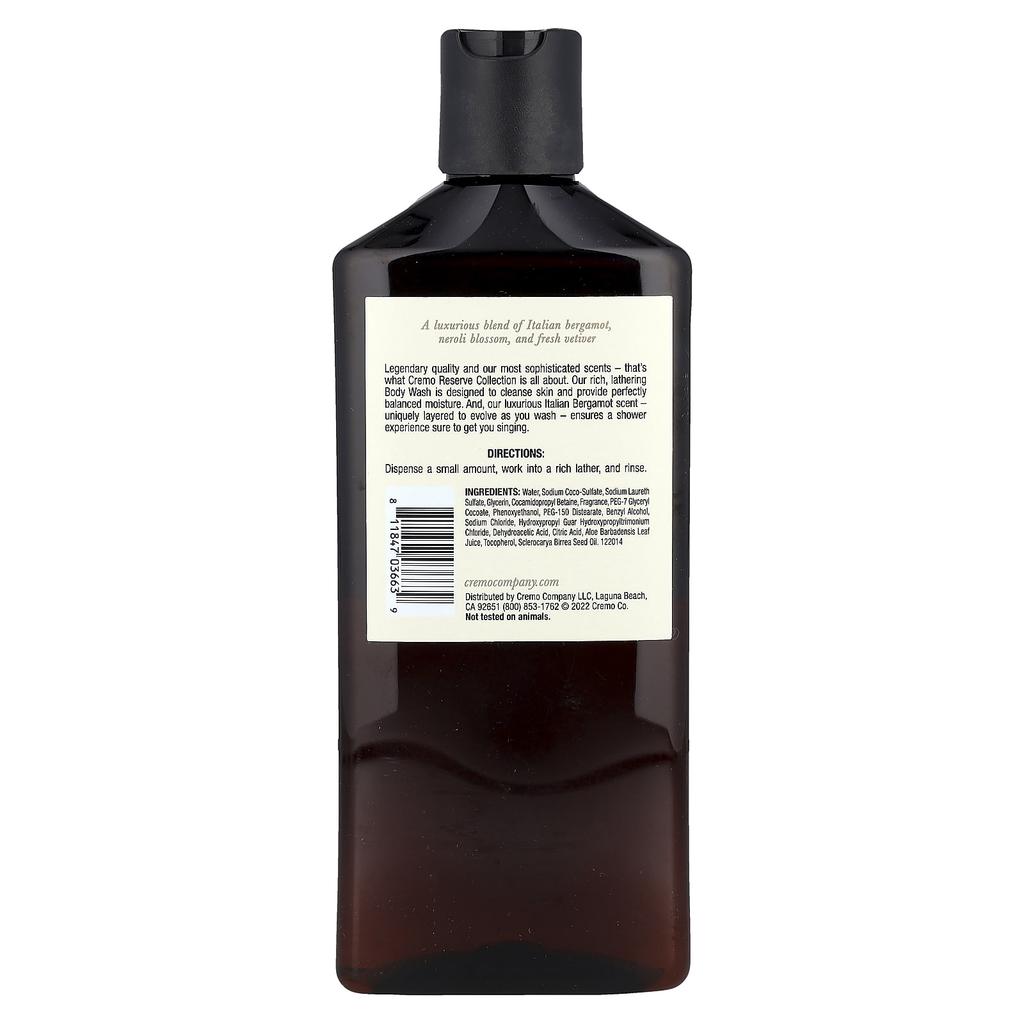 Body Wash, Italian Bergamot, 473Ml(16Fl Oz)