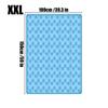 Dog Cooling Mat Non-Slip Washable Cushion Indoor Dog Cooling Bed Pad For Small Medium Large Breeds Animals Resting Camping