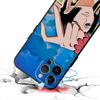 One Piece Luffy Boa·Hancock Case for iPhone 13 12 11 17 Pro Max 17Air XR 15 16 14 Plus 7 8 XS Max Black Soft Phone Cover