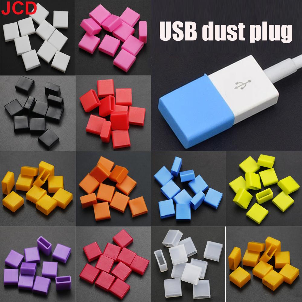 10pc Dust Plug Cap For USB Port Male Data Cable Charging Port Universal Protector Cover For USB A Port Flash Disk Protection Cap2