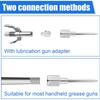 Professional Lubrication Tool Kit Steel Grease Nozzles Needle Dispenser Adapters for Automotive & Industrial Maintenance