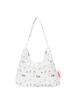 Uaao Chilo Basic Cotton Eco Shoulder Bag (White Oreo)