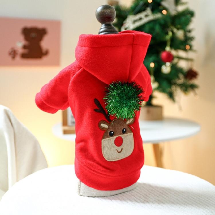 Lovely Dog Coat for Medium Large Dogs Christmas Hoodie for Pet Dog Christmas