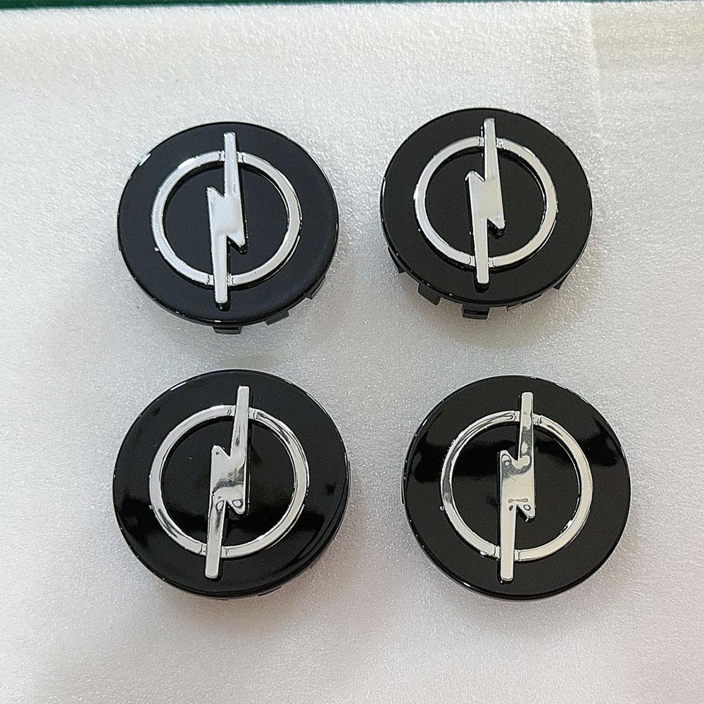 4 stk 58mm Hjulsenterkapsel For Opel